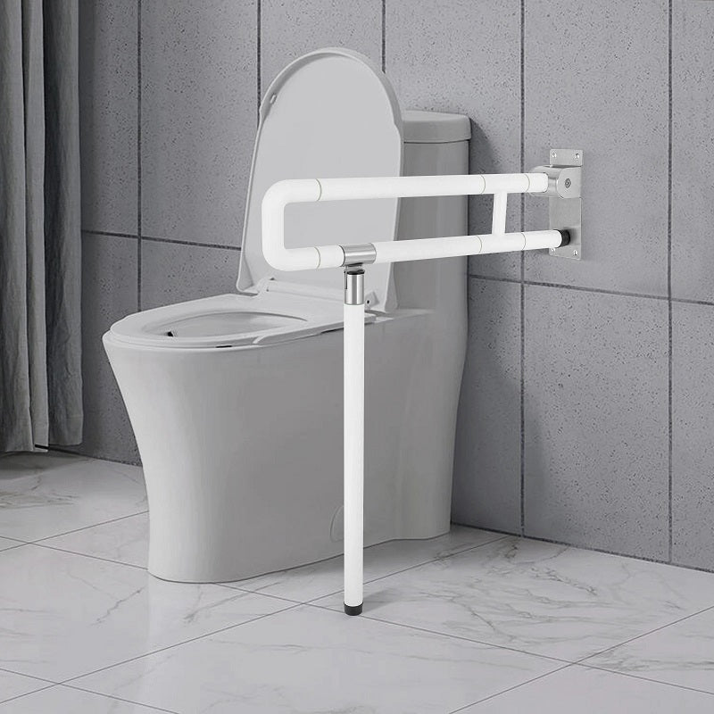 Toilet Grab Bar  Foldable Stainless for Seniors Elderly Handicap Bathroom - Korvel