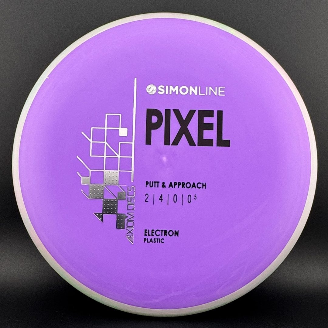 Medium Electron Pixel - Simon Line Disc Golf Putter