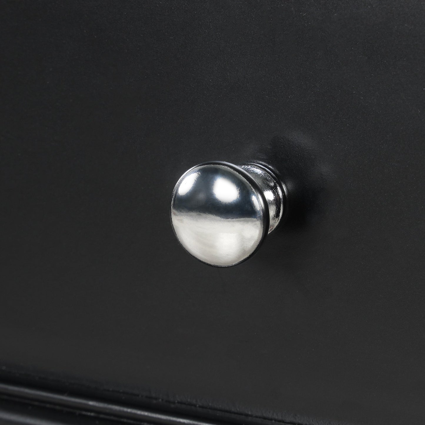 Meuble de salle de bain noir de 30" avec évier et rangement