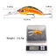 Le leurre de pêche plongeant à large langue - 10,4 cm, 14,5 g