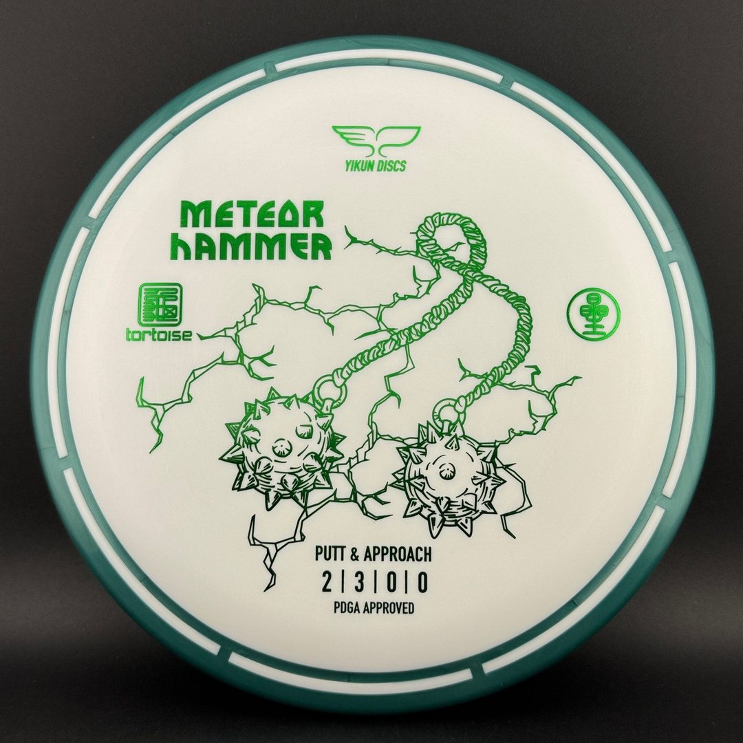 Yikun Meteor Hammer - Tortoise Line Disc Golf Putter