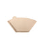100-Piece Coffee Paper Filter Beige - Korvel