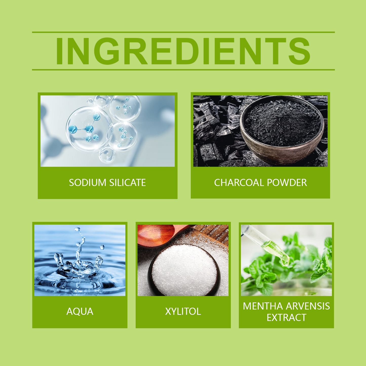 Bamboo Charcoal Toothpaste Freshen Breath, Brightening Teeth And Improving Yellow Tooth Stain Removal Toothpaste - Korvel