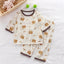 hibobi 2-Piece Children Air-Conditioning Clothing Summer Home Clothes Three-Quarter Sleeve Underwear Set Baby Pajamas Tracksuit - Korvel