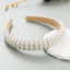 New Full Diamond Headband Pearl Rhinestone Fashion Headband Versatile Hair Accessories For Going Out - Korvel