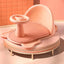 Baby shower basin with shower seat foldable bathtub bathtub dedicated shower bench with backrest and anti slip bath pad - Korvel