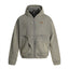 Post-Apocalyptic Punk Distressed Hooded Sweatshirt Loose Short Jacket for Men - Korvel