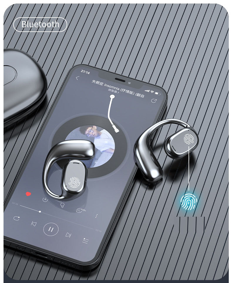 GT280 OWS Ear Hanging Fully Open Noise Reduction Sports Wireless Bluetooth Earphones - Korvel