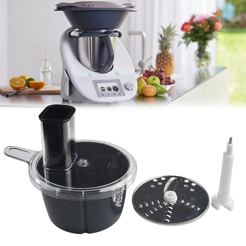 Food Cutter For Thermomix TM5 TM6  Chopper Vegetable Peeler Cooking Masher Slicing Shredding Multifunctional Fine Peeler Set - Korvel