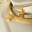 Elegant Stainless Steel Star Shape Earrings