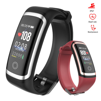 Lerbyee Fitness Tracker M4 Waterproof IP67 Blood Pressure Smart Bracelet Bluetooth Call Reminder Sport Wristband for iOS Android - Korvel