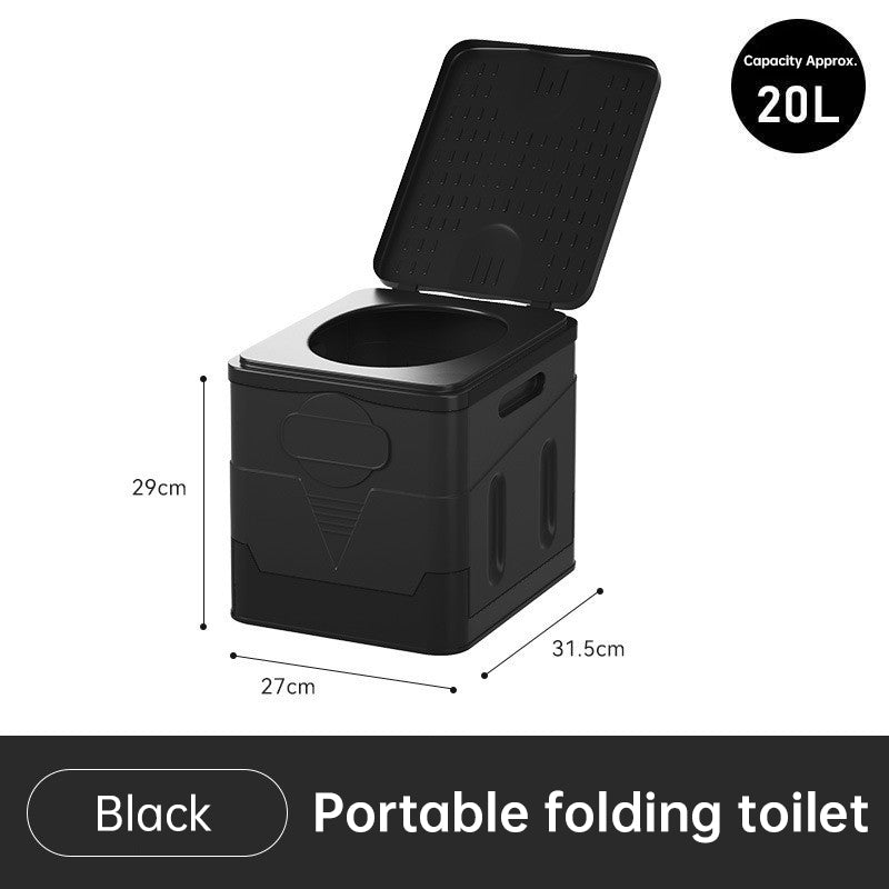 Portable Folding Camping Toilet for Adults and Kids