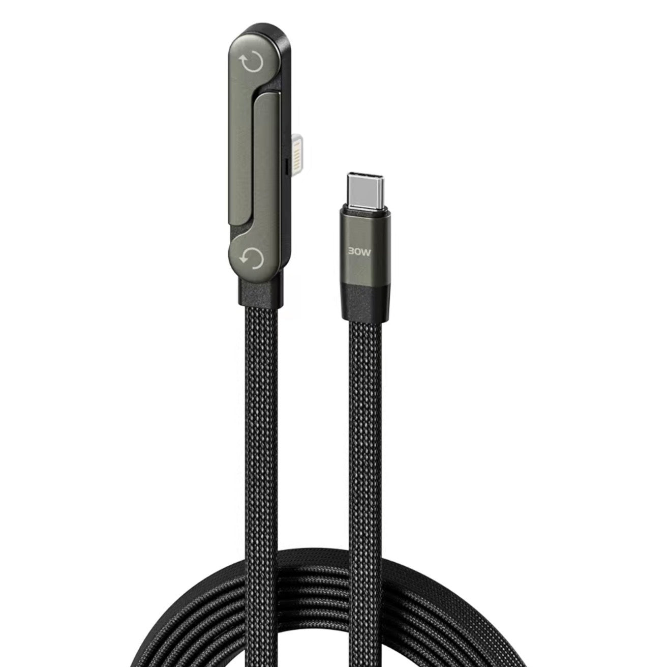 ChargeStand 2-in-1 Cable: Fast Charging & Phone Stand