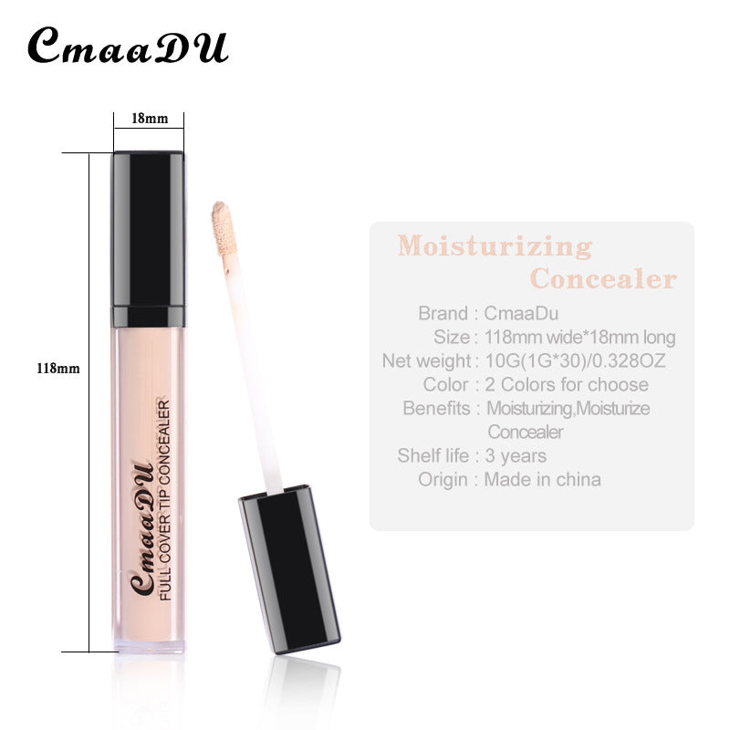 CmaaDU Concealer Concealer Pen Concealer Artifact Face Acne Marks Cover Acne Spots Dark Circles Natural Color - Korvel
