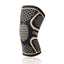 Sports knee pads moisture wicking deodorizing copper ion knee pads basketball hiking running copper fiber knee pads - Korvel