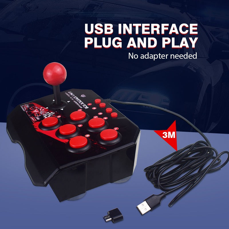 Premium Wired Joystick Controller for Switch, PC, PS3, Android