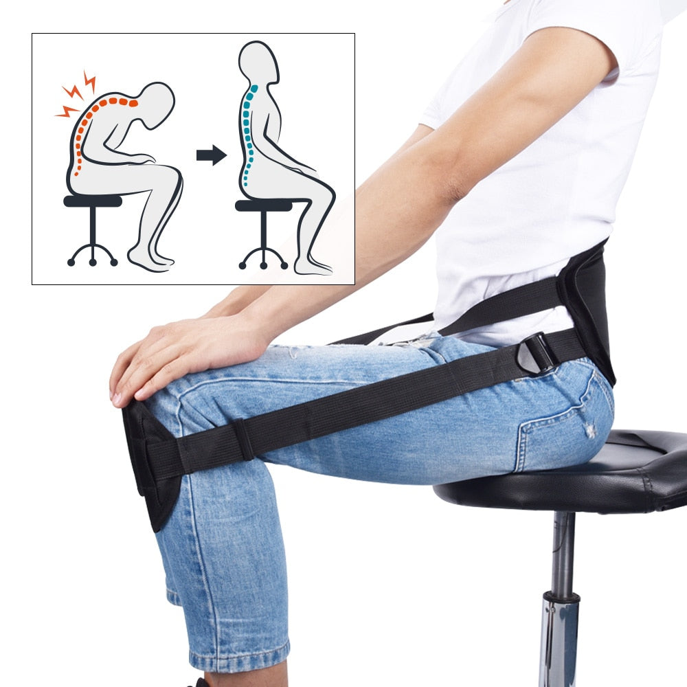 Ceinture de soutien correcteur de posture ajustable
