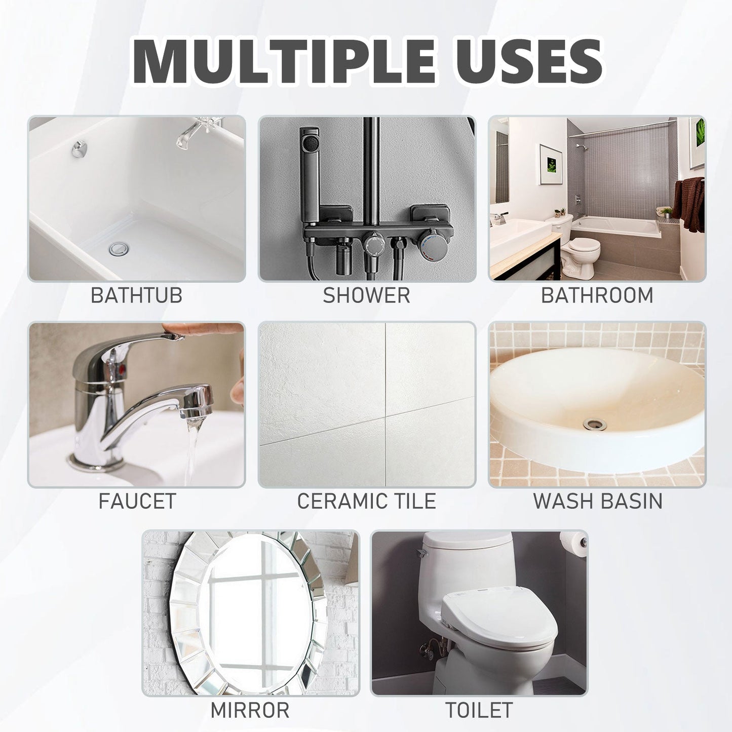 Jue-fish Tile Cleaning Spray, Kitchen Bathroom Wall Floor Tile Decontaminating Cleaning Spray - Korvel