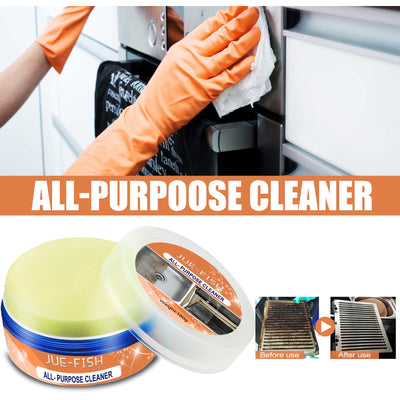 Multi-Purpose Kitchen Cleaner, Kitchen Stove Range Hood Stainless Steel Cooker Grease Cleaner - Korvel