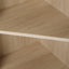 Elegant Freestanding Corner Cabinet with Rattan Doors
