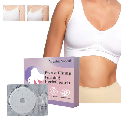 Breast Plump Firming Herbal Patch, Women's Breasts Plump Anti-sagging Breast Massage Care Patch - Korvel
