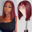 Premium European and American Short Straight Hair Wigs