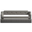 Upholstered Daybed with Trundle, Wood Slat Support,Upholstered Frame Sofa Bed   Twin Gray - Korvel