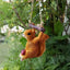 Charming Squirrel Resin Pendant for Garden Decor