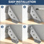SteelGrip Corner Braces - Premium Reinforcement Kit