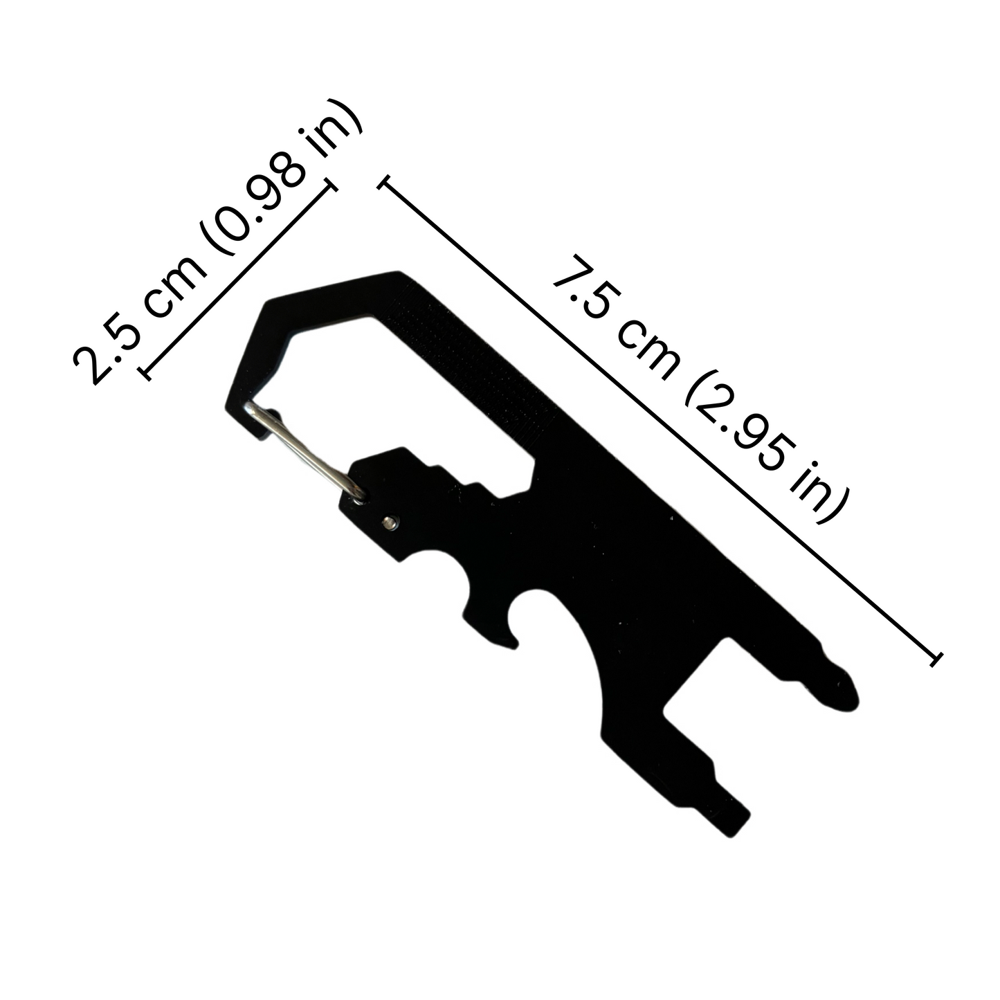 Premium Outdoor Multi-Function EDC Tool Card Opener Keychain