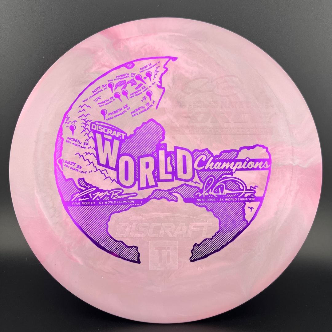 Ti Swirl Force - Paul McBeth x Nate Doss Disco de Golf