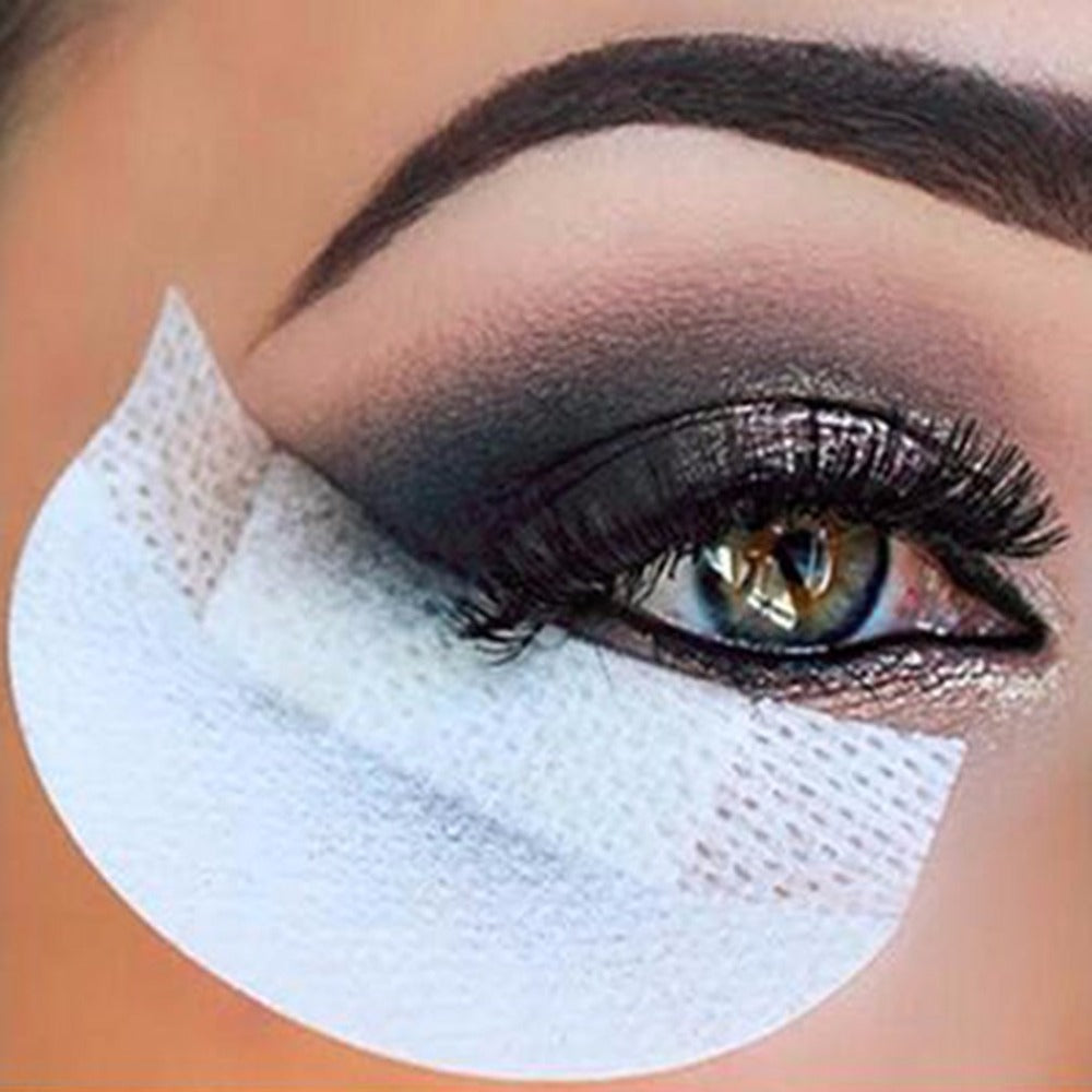 20pcs Pro Cotton Eyeshadow Shields pour un Maquillage Parfait