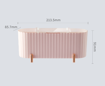 Elegant Dust-Proof Cosmetic Cotton Swab Storage Tube