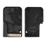 KEYYOU 3 Button Smart Card For Renault Clio Logan Megane 2 3 Koleos Scenic Card Case Black Car Key Fob Shell With Small Key - Korvel