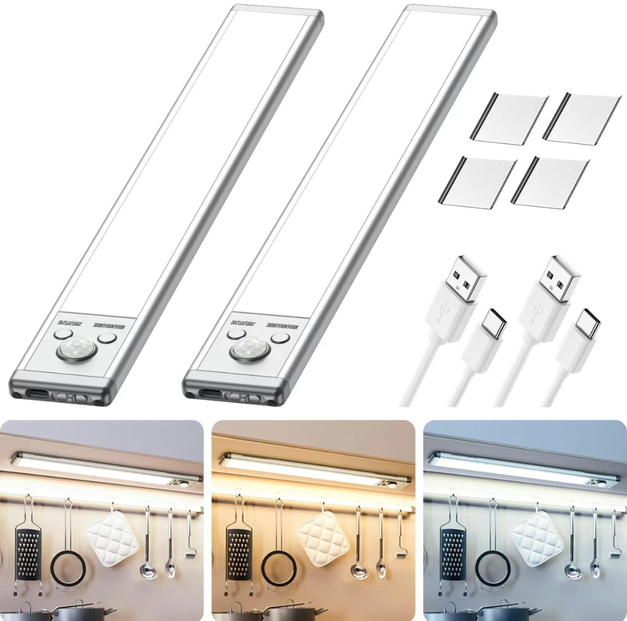 GlowTrack Motion Light - Barre LED rechargeable