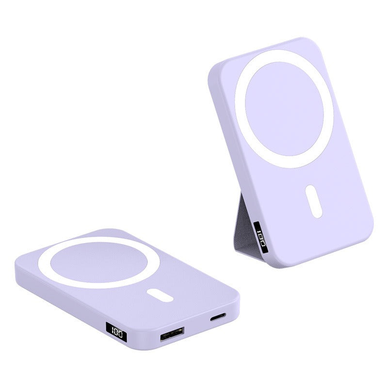 Banco de energía inalámbrico portátil de 10000mAh con logo personalizado