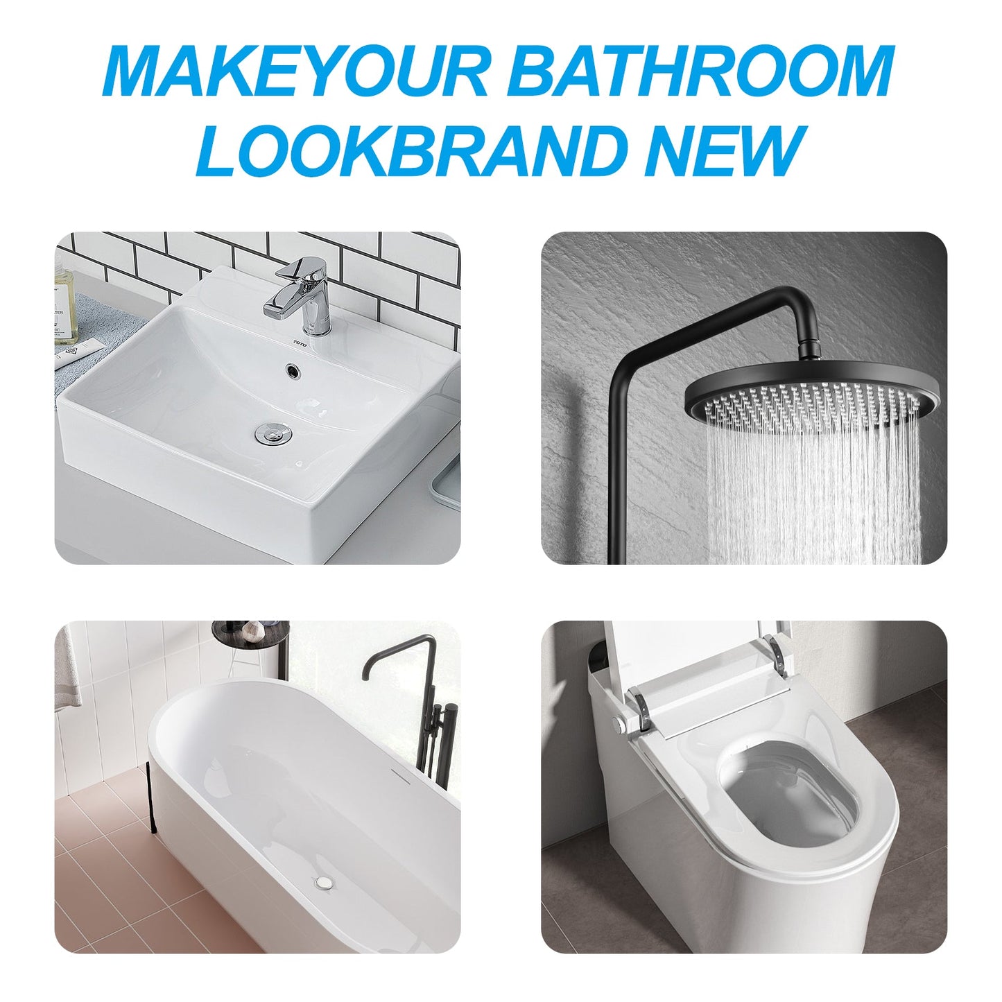 Multifunctional Bathroom Cleaning Tablets