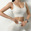 High intensity sports bra women's beautiful back top fitness vest running gathering shock-absorbing yoga bra - Korvel