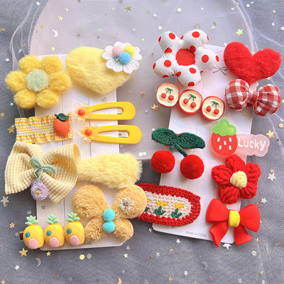 Children's Plush Hair Clip - Cute and Cozy Hair Accessory