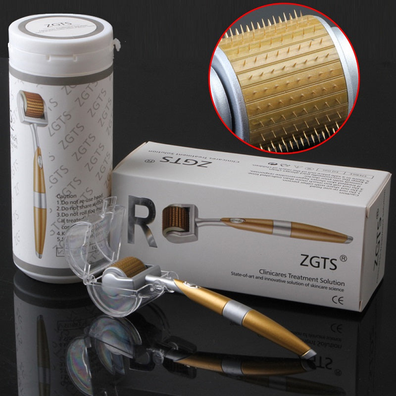 ZGTS192 Derma Roller Titanium Stainless Steel Needles For Facial Skin Care Microneedle Derma Rollering Therapy - Korvel