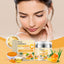 Turmeric Vitamin C Brightening Cream, Moisturizing Even Skin Tone Lighten Acne Mark Brightening Moisturizing Cream - Korvel
