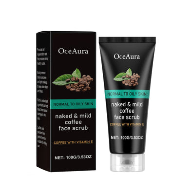 Caffeine Cleanser Gentle Exfoliating Blackhead Facial Treatment Pore-Clearing Cleanser - Korvel