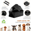 Poussette pour chien 2-en-1 pliable avec transporteur amovible