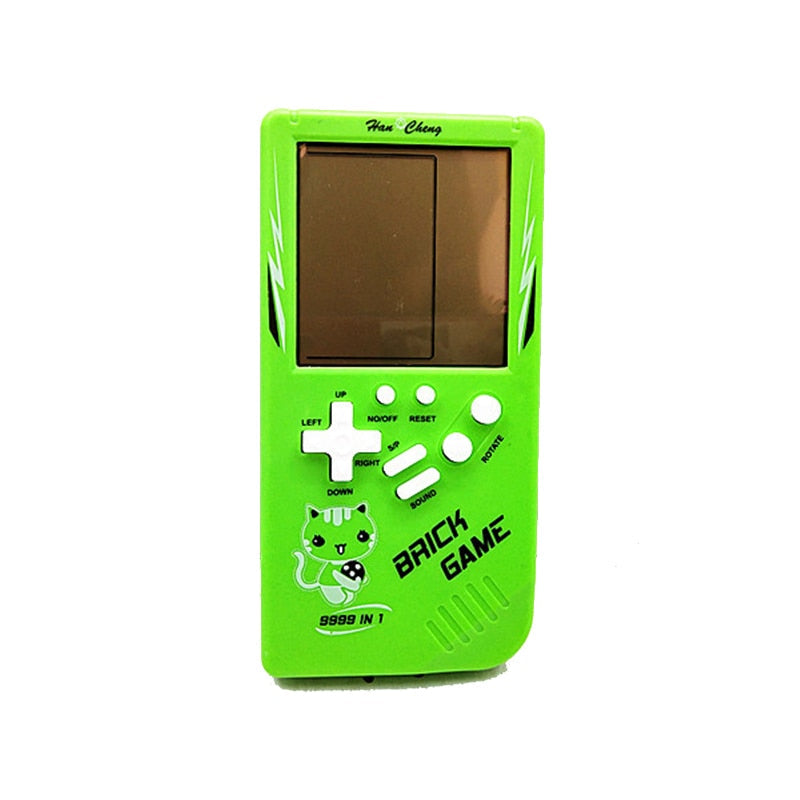Portable Game Console Tetris Handheld Game Players LCD Screen Electronic Game Toys Pocket Game Console Classic Childhood Gift - Korvel