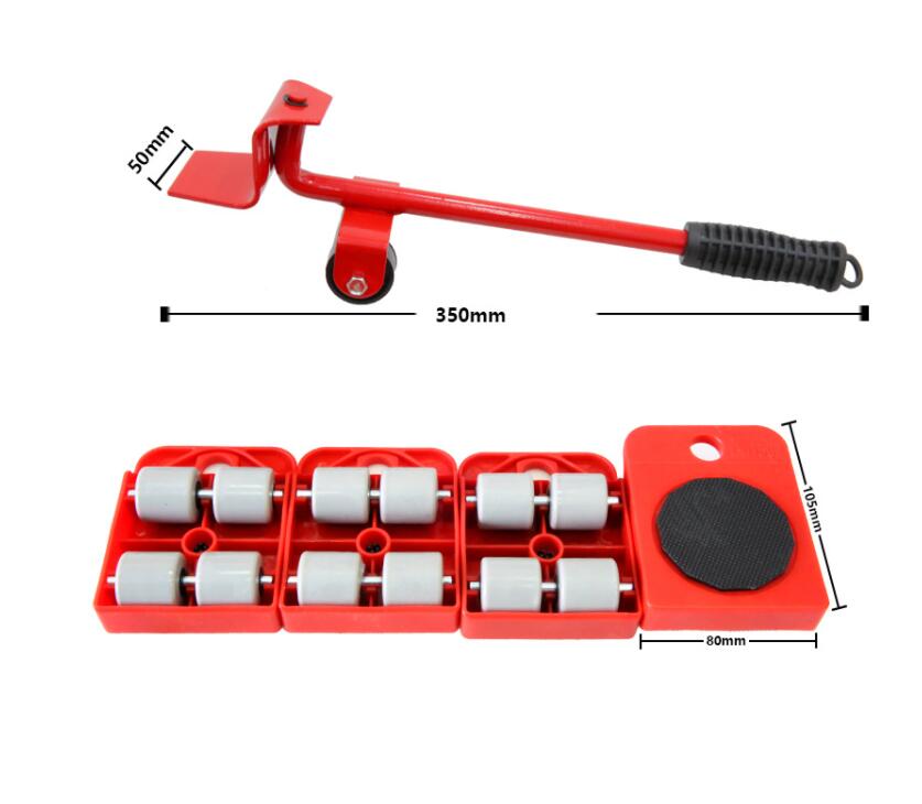 Universal Wheel Furniture Dolly for Moving Furniture Transport Tools Heavy Furniture Mover with Wheels - Korvel
