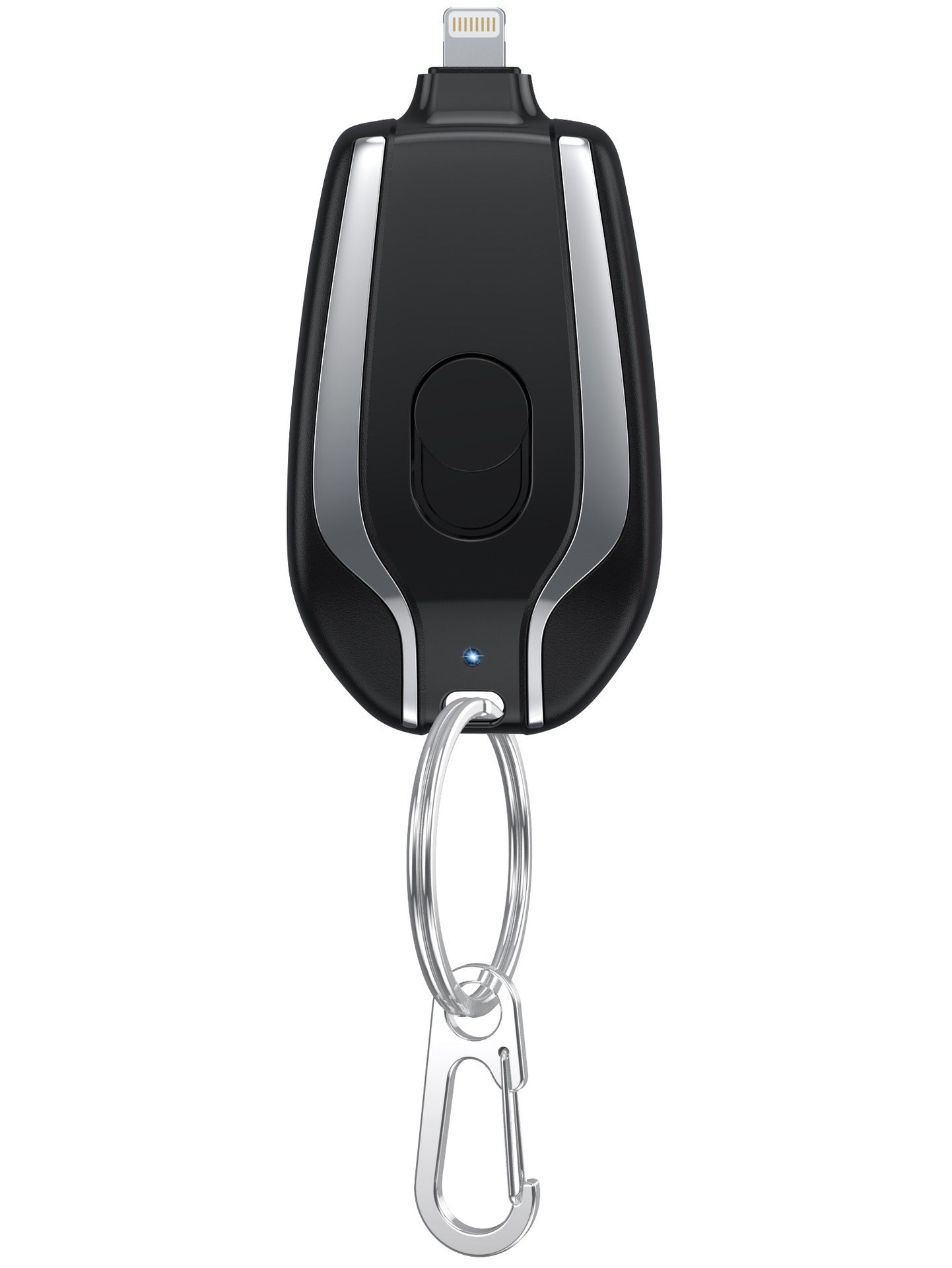 Mini Keychain Power Bank Wireless Compact and Portable 1500mAh Mah Emergency Power Supply Emergency Mobile Power Supply - Korvel