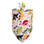 Bandana pour chien en coton premium style fruit
