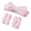 Butterfly Bow Headband & Wrist Strap Set - 3 Pieces
