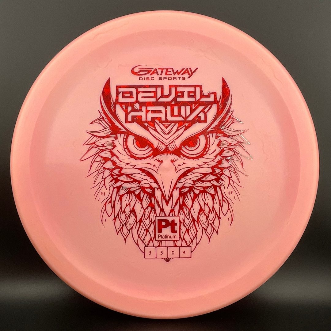 Putter de Disc Golf Platinum Devilhawk