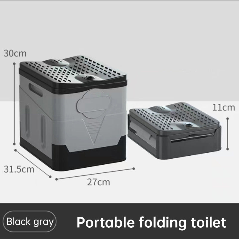 Portable Folding Camping Toilet for Adults and Kids